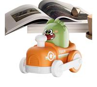 Generisch Drück And Los Auto - Pulse y Vuelta Juegos Educativos | Lindos Coche de Carreras Y Tren Juguetes | Para Niños Niñas Regalo Viaje Preescolar Cumpleaños Navidad Día del Niño