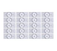 Generisch Eficiente reparación de retroiluminación circular, 3 V I | Reparación eficiente de la luz de fondo con perlas de lámpara de 3 V 6 V LG6V, opcional para televisores de 32 a 65 pulgadas