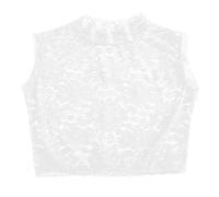 Generisch Eichel Snack Women Hollow Out Flower Embroidery Neck Shirt Lace Turtleneck Collar Womens Dicky Detachable Collar Guantes Gorro Bufanda Hombre, a, XXL