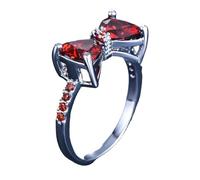 Generisch El anillo de póster partes grande anillo de zircon exquisita y brillante joyería de moda adecuada para todas las ocasiones espectáculos perfectos para mujeres elegantes anillos de