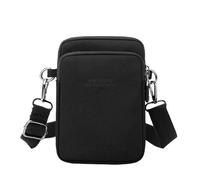 Generisch Elegante bolso bandolera de nailon ligero para el viaje diario al trabajo y excursiones de ocio, Negro , Talla única para todos, Mochilas rucksack