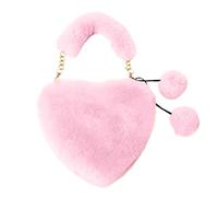Generisch Elegante bolso de mano de moda diadema en forma de corazón bandolera para ocasiones especiales Favor de las mujeres Accesorio perfecto para San Valentín, a, talla única