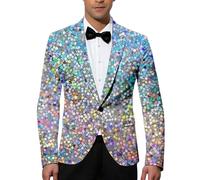 Generisch Elegante chaqueta de carnaval brillante con un diseño elegante para fiestas festivas, celebraciones especiales, actuaciones glamorosas en escenarios, a, M