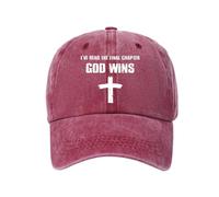 Generisch Elegantes gorras de béisbol para deportes al aire libre, ocio, con moderno diseño de punto de cruz para hombre y mujer, como accesorios versátiles para el día a día, Color rojo., Talla única