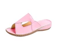 Generisch Elegantes zapatillas para mujer con inserciones transpirables, diseño clásico sin cordones para comodidad diaria fácil de llevar al aire libre, Rosa., 40 EU