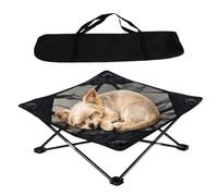 Generisch Elevated Dog Bed - Cama de malla para perros | Cama elevada para perros al aire libre
