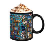 Generisch En Ceramica Termoresistente - Colori Vivaci, Perfetta Per Caffè, Cioccolata Calda O Latte, Ideal Per Casa, Dormitorio, Hotel E Appassionati Di Lettura