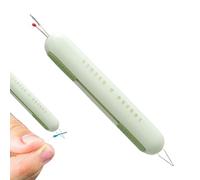 Generisch Enhebrador de de coser 2 en 1 con enhebrador | Accesorio de extracción de fácil para el hogar, personas mayores, bordados, manualidades, acolchar, tejer arte