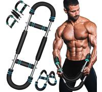Generisch Entrenador de brazos en forma de U, expansor de pecho ajustable, entrenador maestro de muslos, equipo de fitness para fuerza y forma, perfecto para hombres