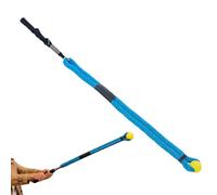 Generisch Entrenador de swing de golf, cuerda de entrenamiento de ritmo, ayuda de calentamiento de 38,98 pulgadas con extremo pesado, dispositivo de ejercicio, entrenador de oscilación con