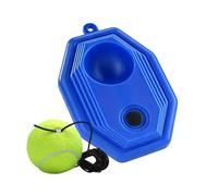 Generisch Entrenador de tenis - 20,5 x 20,5 x 4,5 cm Solo Bounce Exercise Device for Balls | Portable Solo Tennis Trainer | Anti- Rope for Beginners Adults Home Gym Backyard Indoor Outdoor Court