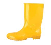 Generisch Equipment - Zapatos para hombre, resistentes a los golpes y perforaciones, para la industria y la minería, resistentes al aceite y a los álcalis, zapatos acuáticos blancos, tubo medio sin