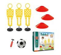Generisch Equipo de fútbol - Muñecas de entrenamiento de fútbol | Juguetes educativos para niños con carreras de obstáculos Juguetes deportivos para exteriores, parque, jardín, casa y diversión en