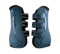 Generisch Equipo de protección para caballos que absorben los golpes, botas de transpirables, botas de carreras de caballos, botas para caballos, 25,5 x 12,5 cm