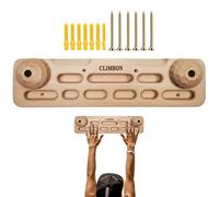 Generisch Escalada Hangboard - Placa de dedo de rock, tabla de madera para el hogar, profesional, mejorada, para principiantes, entrenamiento compacto, montaje en puerta, pull-up, barra de pared