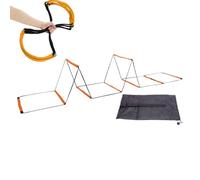 Generisch Escaleras de agilidad deportiva - Escalera de entrenamiento de velocidad - Juego de entrenamiento de agilidad con bolsa de transporte | Punto de entrenamiento de entrenamiento