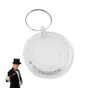 Generisch Escape Magic Puzzle - 4,7 x 4,7 x 0,8 cm Gran Desaparecer Magic Trick, Accesorios de Trucos de Magia para Principiantes, Trucos de Magia, Sencillos | Fantásticos Accesorios de