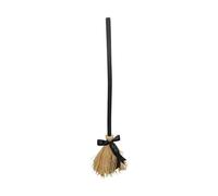 Generisch Escoba de baile eléctrica voladora animada para Halloween, portátil, para sala de estar, puerta (negro, 100 cm) 2026