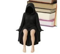 Generisch Escultura de mujer | Decoración de escritorio de mujer enmascarada - Resina misteriosa estatua de dama para escritorio habitación chimenea chimenea chimenea mesa entrada