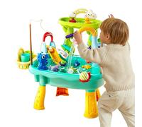 Generisch Espejo de agua subterránea, de pesca con bomba eléctrica, juego de actividad sensorial para niños, para, niñas, niños en edad preescolar, patio trasero, terraza, camping, días de