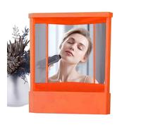 Generisch Espejo Espejo Real, No Reversible, Espejo Cosmético No Reversible, Espejo Real, No Reversible | Reflexión Real, Precisa, Imagen Real, Espejo Real, No Reversible