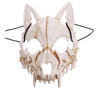 Generisch Espeluznante Halloween Carnaval Realista | Sombrero de calavera de Halloween para adultos, niños y adolescentes, actuaciones en escenarios, casa de miedo y Fe