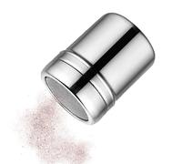 Generisch Espolvoreador de polvo de acero inoxidable, Esparcidor de azúcar en polvo con tapa, atomizador de polvo de acero inoxidable, 3 tamaños de producto para harina, azúcar, sal, especias y cacao