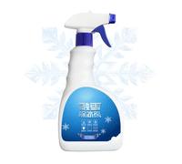 Generisch Espray de depuración de automóviles, 500 ml, líquido de fusión transparente, eliminador instantáneo de parabrisas, para camiones, SUV, vehículos, conducción de invierno, al aire libre