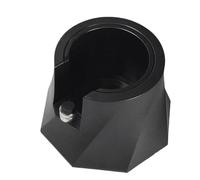 Generisch Espresso Tamper Stand - Base de prensa en espiral | Soporte ajustable para prensador de café expreso, altura ajustable, antideslizante, soporte de prensa de café negro en polvo para