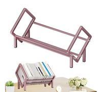 Generisch Estantería de oficina, organizador de libros para libros - Biblioteca de acero al carbono, biblioteca de oficina | Organizador de reservas, mini estantería de almacenamiento para