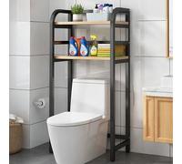Generisch Estantería para inodoro, estante de almacenamiento para el inodoro, armario de múltiples capas, estante de baño, ahorra espacio y es funcional para tu cuarto de baño