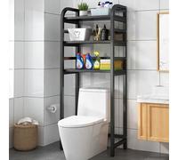 Generisch Estantería para inodoro, estante de almacenamiento para el inodoro, armario de múltiples capas, estante de baño, ahorra espacio y es funcional para tu cuarto de baño