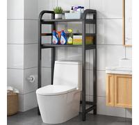 Generisch Estantería para inodoro, estante de almacenamiento para el inodoro, armario de múltiples capas, estante de baño, ahorra espacio y es funcional para tu cuarto de baño