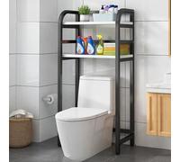 Generisch Estantería para inodoro, estante de almacenamiento para el inodoro, armario de múltiples capas, estante de baño, ahorra espacio y es funcional para tu cuarto de baño