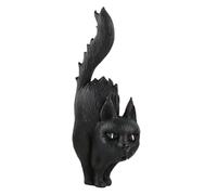 Generisch Estatua de Halloween Ghost Cat - Adorno de resina Wraith | Decoración de resina de calabaza para el hogar Mesa etapa Tably Spooky dulce pantalla de vacaciones en interiores