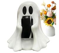 Generisch Estatua Fantôme Halloween, Porte-Canettes Fantôme Effrayant - Sculpture Décorative en Résine Fête Bureau Table Lieu de Travail Maison Vacances Anniversaire et Étagère