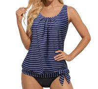 Generisch Este excepcional top de baño de talla grande con un hermoso estampado floral para unas relajantes vacaciones de verano junto al mar ofrece un ajuste perfecto y cómodo y un diseño elegante