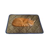 Generisch Esterilla de calor para gatos con reflexiones térmicas lavables - Base de 5 capas autocalentable para gatitos cachorros, hogar interior y exterior | Multipropósito al aire libre Utility