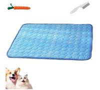 Generisch Esterilla de enfriamiento de la huella del mar del Norte, esterilla de enfriamiento autoenfriante lavable para mascotas, enfriamiento automático, para casa, coche, jardín o viajes (L, 70 x