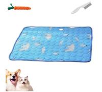 Generisch Esterilla de enfriamiento de la huella del mar del Norte, esterilla de enfriamiento autoenfriante lavable para mascotas, enfriamiento automático, para casa, coche, jardín o viajes (H,XS / 40