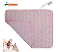 Generisch Esterilla de enfriamiento de la huella del mar del Norte, esterilla de refrigeración autoenfriante lavable para mascotas, enfriamiento automático, para casa, coche, jardín o viajes (C, XS/40