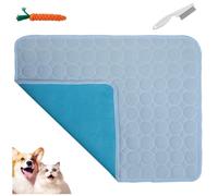 Generisch Esterilla de enfriamiento de la huella del mar del Norte, esterilla de refrigeración autoenfriante lavable para mascotas, enfriamiento automático, para casa, coche, jardín o viajes (B, 2XL