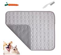 Generisch Esterilla de enfriamiento de la huella del mar del Norte, esterilla de refrigeración autoenfriante lavable para mascotas, enfriamiento automático, para casa, coche, jardín o viajes (D, XL