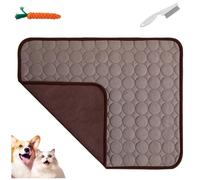 Generisch Esterilla de enfriamiento de la huella del mar del Norte, esterilla de refrigeración autoenfriante lavable para mascotas, enfriamiento automático, para casa, coche, jardín o viajes (E,2XL