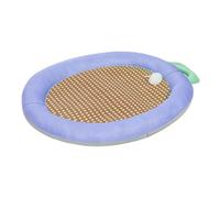 Generisch Esterilla de refrigeración para perros y gatos, efecto de enfriamiento seguro para la compra, resistente a arañazos y mordeduras, con asa y pelota de juego, lavable a máquina, cojín de