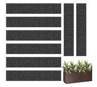 Generisch Esterillas capilares de repuesto - 8 peices Felt Growing Mats | 17.72 x 3.54 pulgadas Gardeners Supply, Gardening Lawn Care for Greenhouse Gardening, Seeding Starting