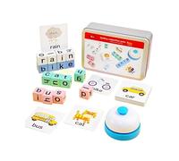 Generisch Estos coloridos juegos de cartas de palabras son rompecabezas educativos. El principio de juego simple, el uso de papel colorido, es creativo, divertido y adecuado para actividades escolares