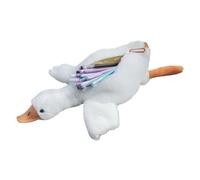 Generisch Estuche para lápices, bolsa de animales de peluche, bonito organizador con cremallera, diseño de tela suave, almacenamiento de gran capacidad para niños, adolescentes, estudiantes, escuela