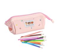 Generisch Estuche para niñas - Bonito estuche de lápices, estuche para lápices, rotuladores, pinceles de maquillaje, estudiantes, jóvenes, escuela, universo y viajes, Rosa., Siehe Beschreibung, Ver