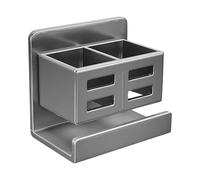 Generisch Étagères Adhésives De Salle De Bain 11 x 9,8 x 6,8 cm 50 g - Étagère De Douche Sans Perçage, Organizador Mural, Rangement Paper Toilette, Support Salle De Bain Pour Maison et Apartamento